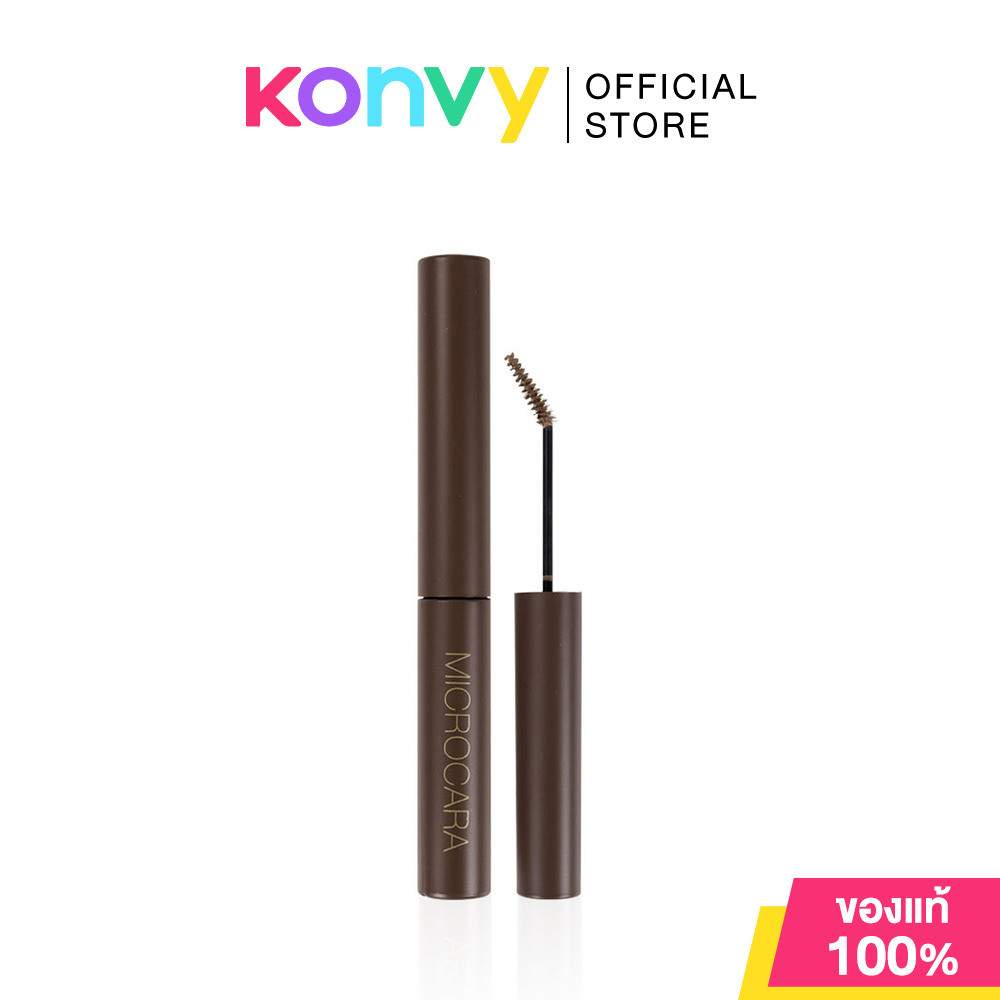 NEE CARA Microcara Brow Mascara 6g #03 นี คาร่า มาสคาร่าคิ้ว หัวแปรงเรียวเล็ก.