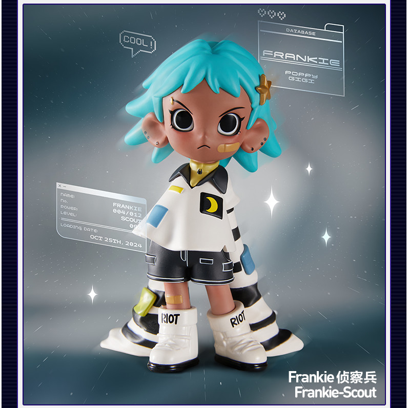 P POPMART Lil Peach Riot Lil Peach Riot Little Traitor ถือใน!กล่องปริศนาทํามือซีรีส์ - รูปที่ 2