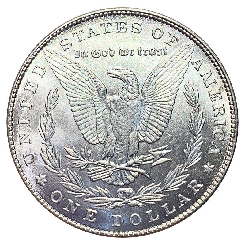 เงินความจงรักภักดี เหรียญเงินต่างประเทศอเมริกัน1887 Morgan Goddess of Libertyเหรียญเงินลูกไม้ Dayang