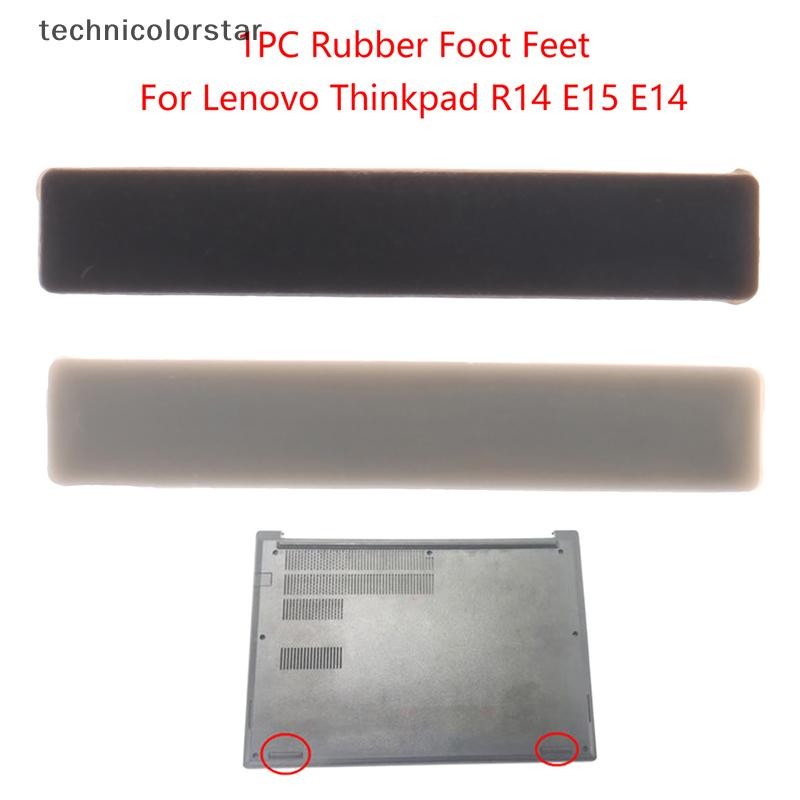 Trsr 1 PC แล็ปท็อปยางเท้าด้านล่างฐานสําหรับ Lenovo Thinkpad R14 E15 E14 Jelly