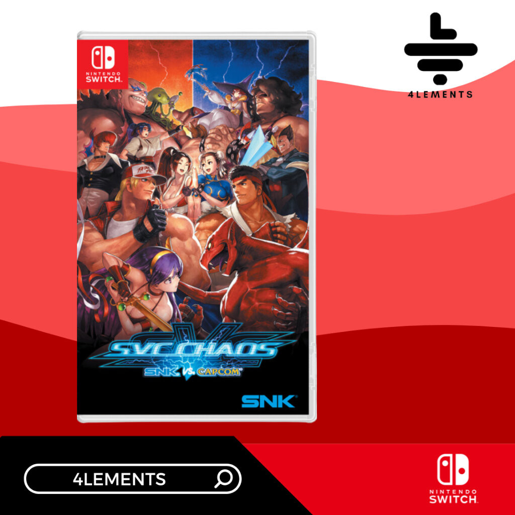 (พร้อมส่ง) SWITCH SNK VS CAPCOM SVC CHAOS (GAME) (ENG)