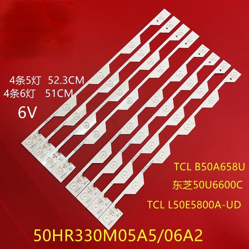 ไฟแบ็คไลท์ LED TCL l50e5900 l50e5800 50hr330m05a5 50hr330m05a6a2 4c-lb5005/6-hr2