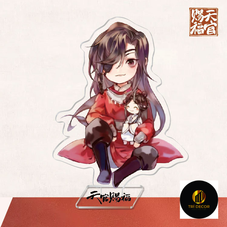 พวงกุญแจ, Standee รุ่น Thien Quan Tu Puc อะนิเมะ BL Manhua โซ่ Xie Lian Hua Cheng การศึกษาและโต๊ะทํา