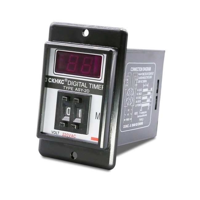 ASY-3D ดิจิตอลไทม์เมอร์จับเวลา 9999S พร้อมส้ง ราคาดี
