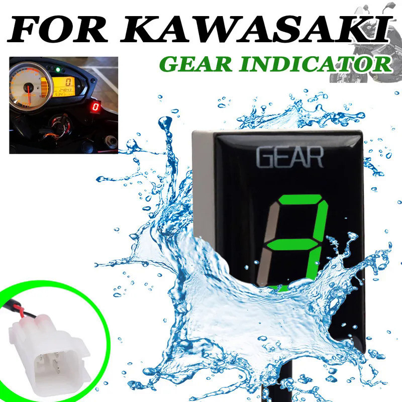 Mo  Motorcycle Gear Indicator For Kawasaki ER-4N ER4N ER4F ER-4F ER-6F ER6F Ninja 250R 650R 250 650 