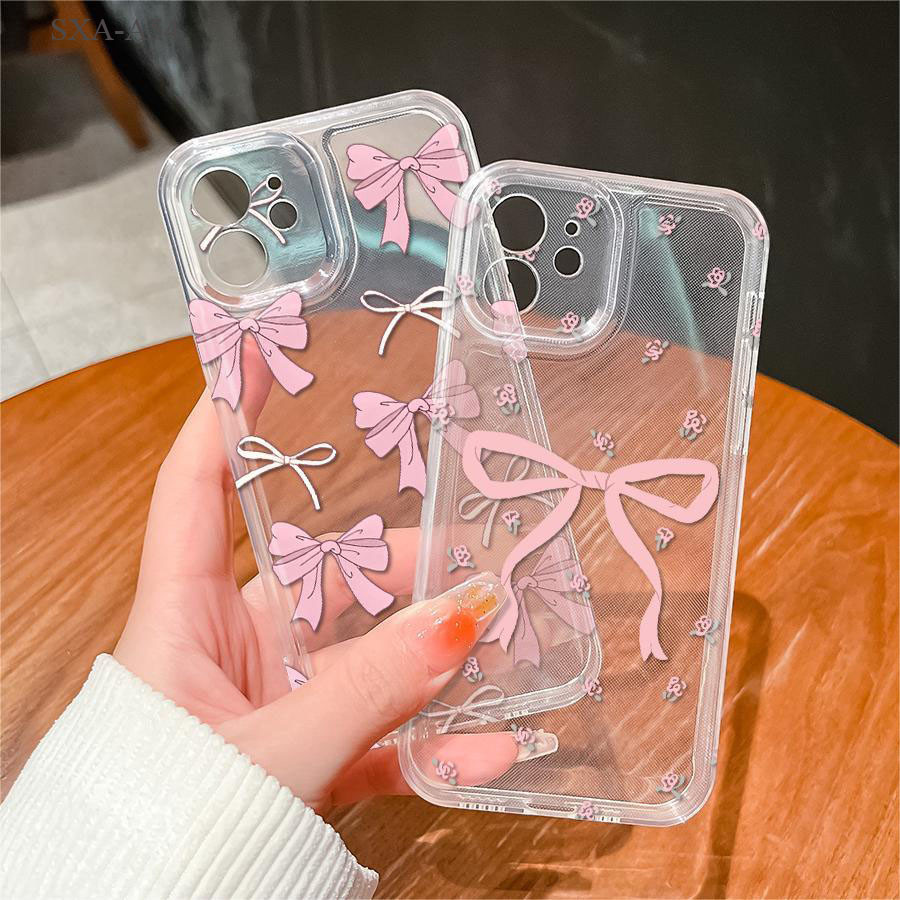 โปร่งใส เคส For Samsung Galaxy A15 A14 A13 A12 A11 A10S A06 A05 A05S A04 A04S A03 A03S M12 M11 เคสโทรศัพท์ เคสซัมซุง TK ราคาถูก Shopee Lazada