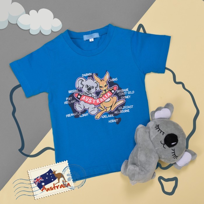 Bobobear เสื้อยืดเด็กชาย Australia Series 13