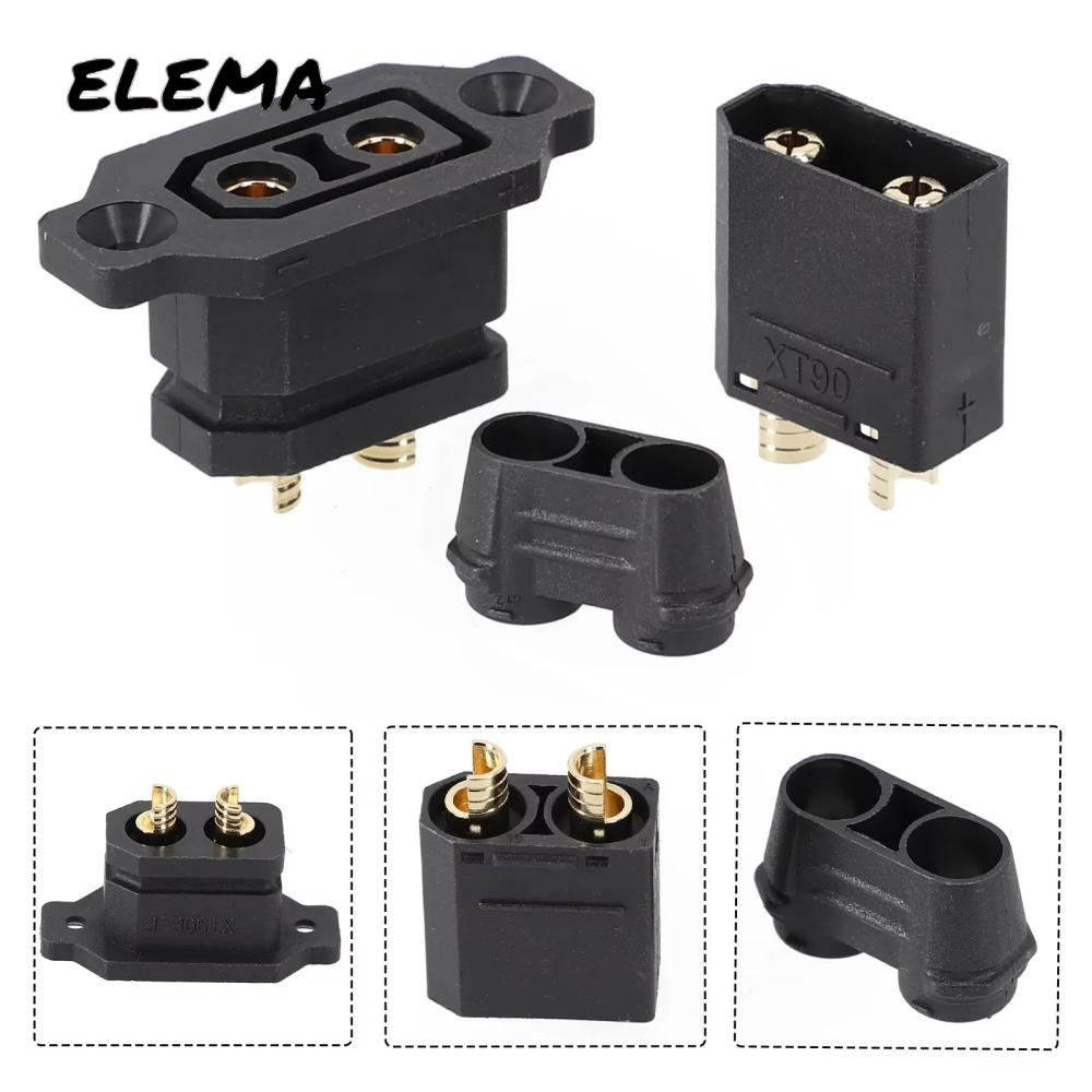 Xt90 XT90E-F แบตเตอรี่เชื่อมต่อ XT90E-F ปลั๊กหญิง XT90 ปลั๊กชาย Gold-plated XT90 Mountable Connector