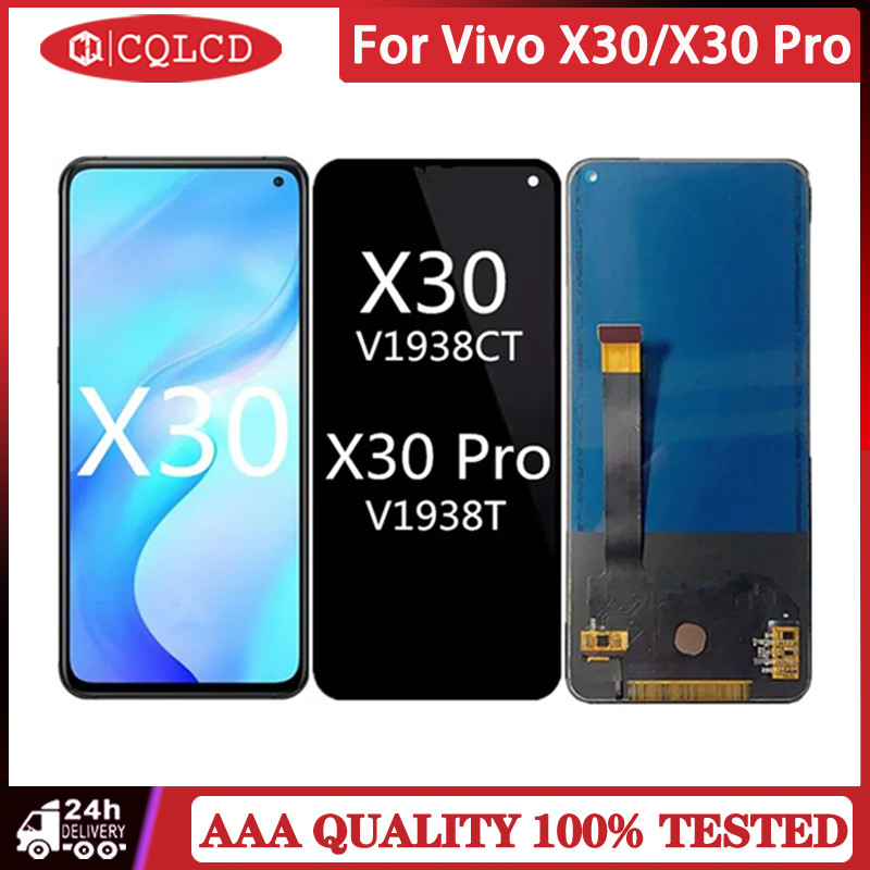 หน้าจอ TFT สําหรับ VIVO X30 5G LCD X30 Pro จอแสดงผล LCD เปลี่ยนชุดหน้าจอสัมผัส