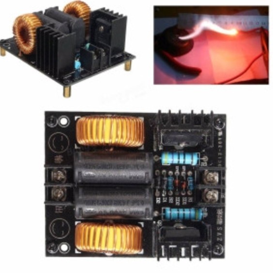 TESLA ZVS 20A 1000W โมดูลบอร์ดทําความร้อนแบบเหนี่ยวนําแรงดันต่ํา -zk