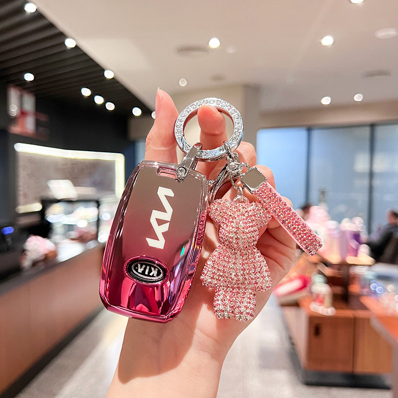 พวงกุญแจ KIA car key cover K3 K5 K2 KX5 K4 KX3 KX1 Sportage Forte เคสกุญแจ
