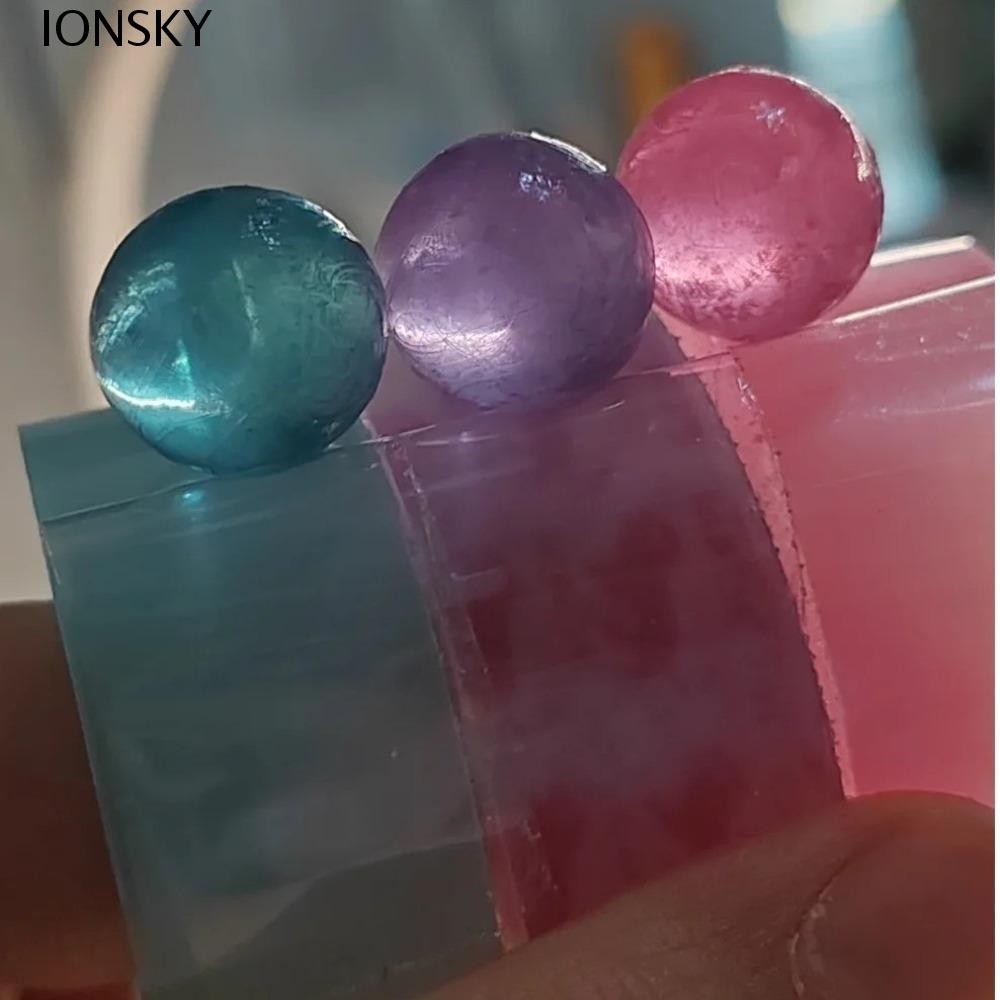 Ionsky Sticky Ball Rolling Tapes, ของเล่นผ่อนคลายทําลูกบอลสีม้วนเทปกาว, เทปสีหัตถกรรม DIY สีสัน Ball Sticky Tapes เด็ก