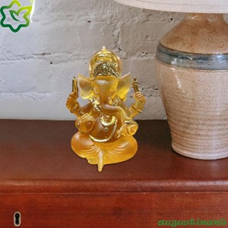 Augustinan นั่งประติมากรรมพระพิฆเนศ, ศิลปะเรซินทํามือรูปปั้น…