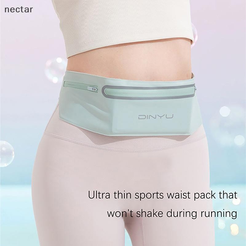 Tar กีฬาเอว Pack Fanny Pack กระเป๋าสตางค์ปรับผู้ชายผู้หญิงวิ่งกระเป๋าเข็มขัดแบบพกพาผู้ถือโทรศัพท์ Gym Bum กระเป๋า N