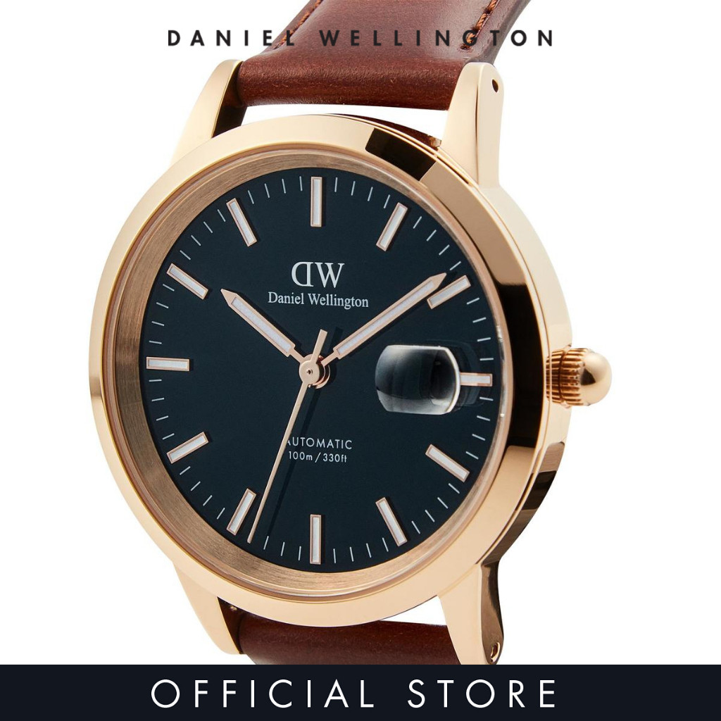 Daniel Wellington นาฬิกาข้อมือ Iconic Automatic 40mm St Mawes Rose Gold Arctic