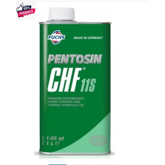 PENTOSIN CHF 11S น้ำมันไฮโดรลิก น้ำมันเพาเวอร์ ขนาด 1 ลิตร genuine  สำหรัรถ BMW, MINI COOPER.