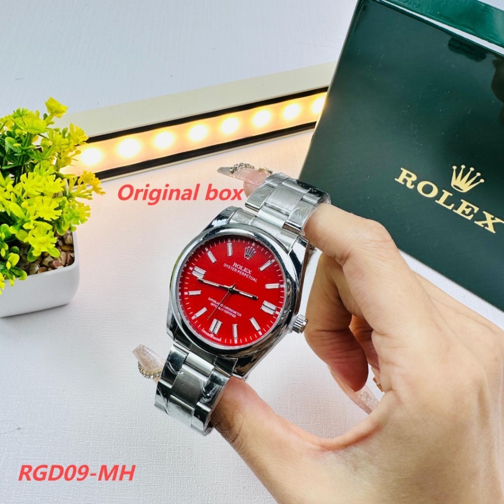 rolex ผลิตภัณฑ์ใหม่ ประเภททุกวันควอตซ์เคลื่อนไหววันที่แสดงสแตนเลสแฟชั่นนาฬิกาสวิต