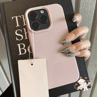 ✨ นี่ยม! ✨เคสเหมือนเปลือกลิ้นจี่ สําหรับ IPhone 16 15 14 13 7 8plus Pro Promax XR XS สัมผัสที่สะดวกสบาย