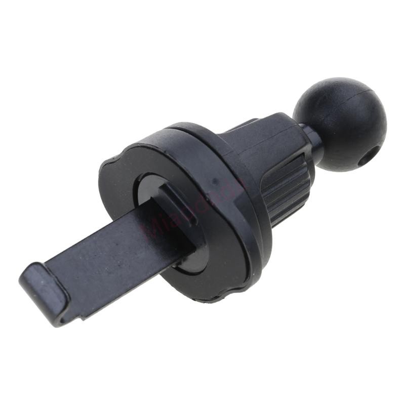 Mdd Mobile Bracket Clip Air Vent Clip สําหรับที่วางโทรศัพท์ในรถยนต์ส่วนใหญ่ที่วางโทรศัพท์มือถือ Mount Vent Grip พร้อมข้อต่อรอบ 17 มม.