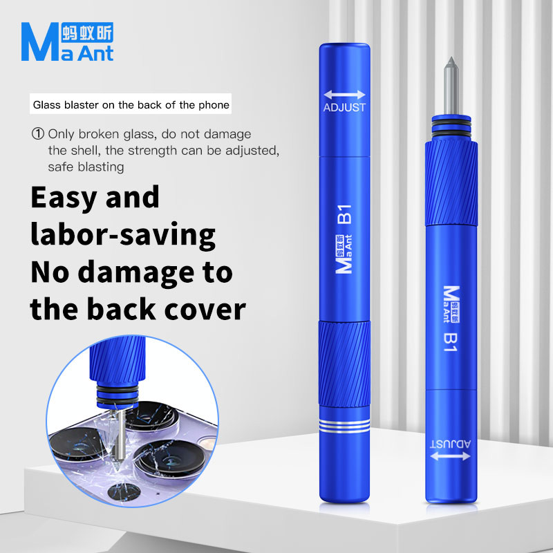 Maant B1 Blaster โทรศัพท์มือถือฝาหลังแก้ว Blasting ปากกาลื่น Break Crack Demolishing ปากกาซ่อมเครื่องมือ Blasting