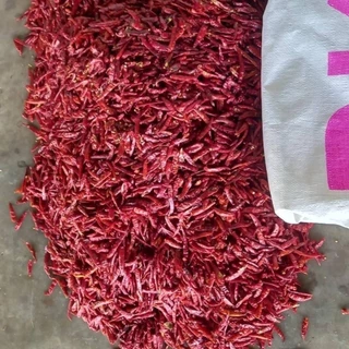 พริกแห้งจินดาเด็ดอ้วน (สีแดงสวย) ขนาด 2 กิโลกรัม (ถุงละ1กิโลกรัม จำนวน2ถุง)