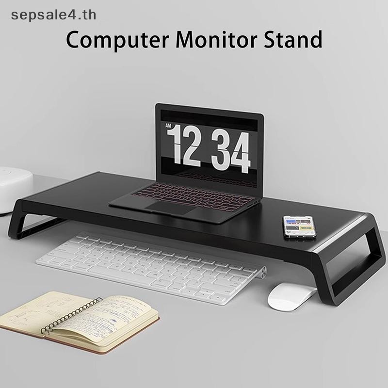 # Sepsale # ขาตั้งจอคอมพิวเตอร์ Riser แล็ปท็อปพีซีที่วางหน้าจอวงเล็บโฮมออฟฟิศเดสก์ท็อปคีย์บอร์ดเมาส์จัดเก็บ