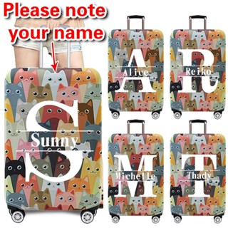 Customized Luggage Cover Protector (18-32) นิ้ว กระเป๋าเดินท…