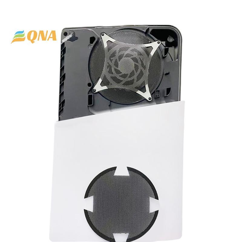 [QNA] 4 ชิ้นกันฝุ่นเคสสําหรับเล่นเกมสําหรับ PS5 Slim Digital/Disc รุ่นคอนโซลพัดลมกรองฝุ่นป้องกันฝุ่นอุปกรณ์เสริมใหม่