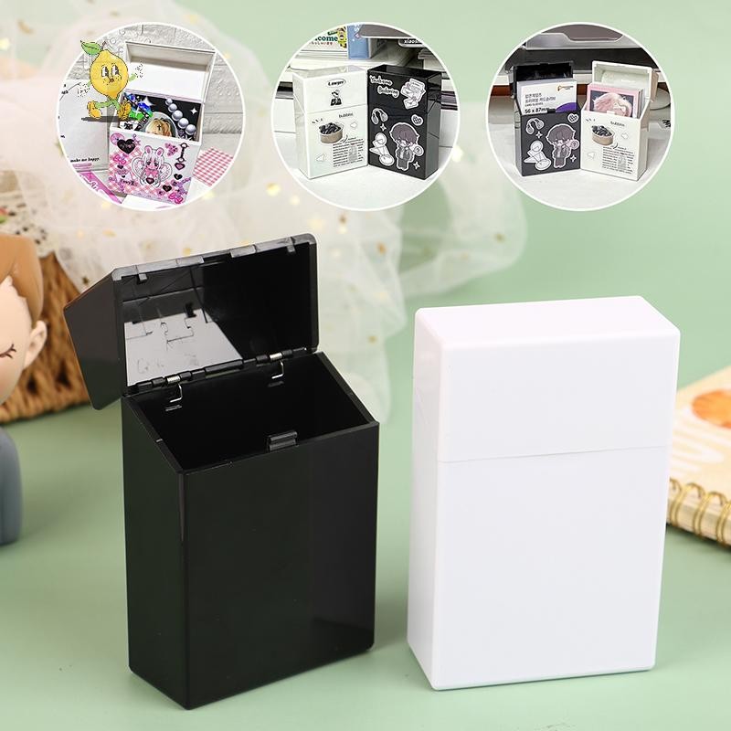[mozh] Kpop Idol Photo Card Storage Box Pop-up Type Game Card Collection Case Organizer Box Portable Case Packaging Supplies [TH]