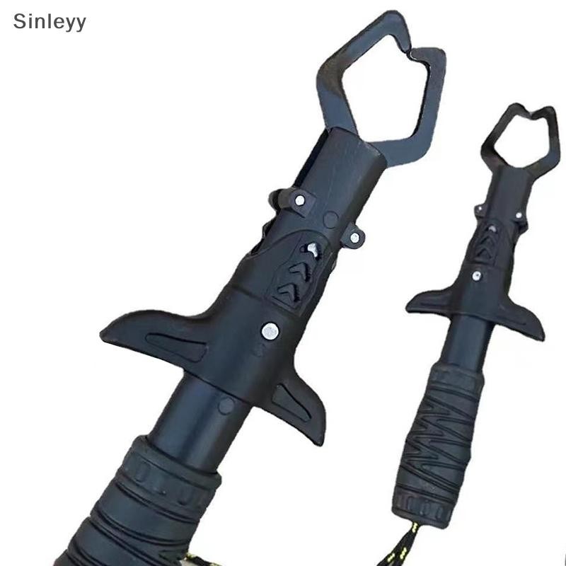 NLE Fishing Gripper Lip Grippers ตกปลา Grabber คลีพสำหรับมือใหม่ พร้อมเครื่องชั่งน้ำหนักและป้องกันสน