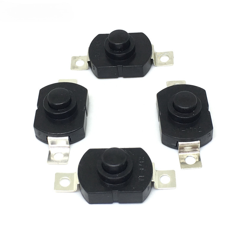 10pcs Push ปุ่มสวิทช์ 1712KD 30V 1A ไฟฉาย 17*12*9.5 มม.ไฟฉายปุ่มสวิทช์ ON-OFF
