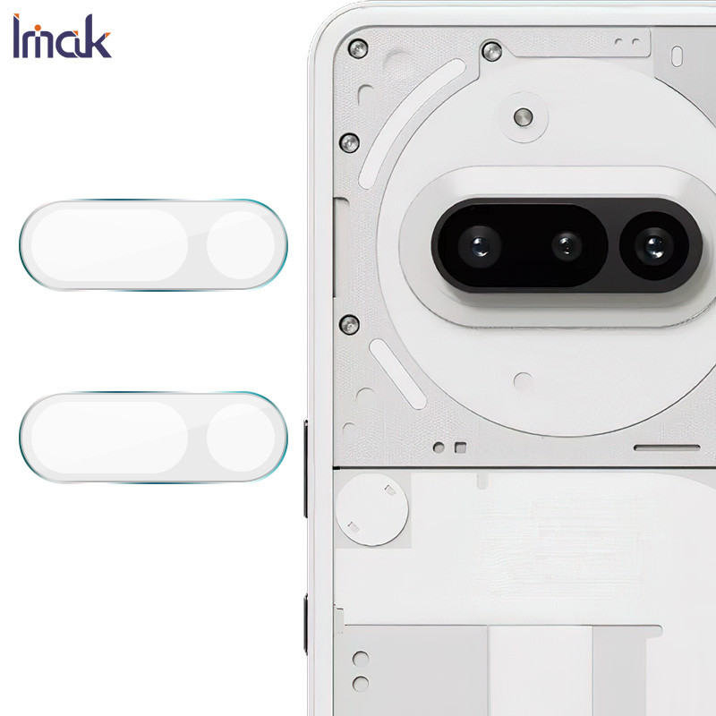 IMAK ฟิล์มกระจกเลนส์กล้อง Nothing Phone 3A 5G 2PCS กระจกความละเอียดสูงเลนส์ฟิล์มสําหรับ
