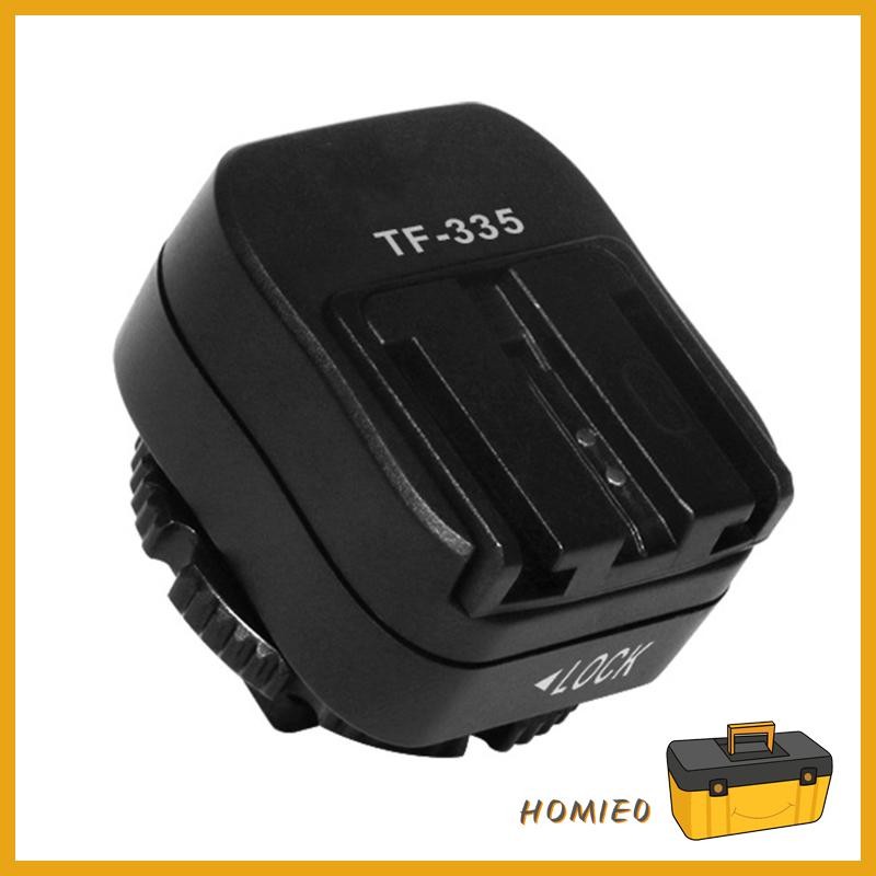 Homie0 TF335 กล้องกระพริบอะแดปเตอร์รองเท้าร้อนสําหรับ A7S A7SII A7R A7RII A7II HX50 A6000 NEX6 RX1R 
