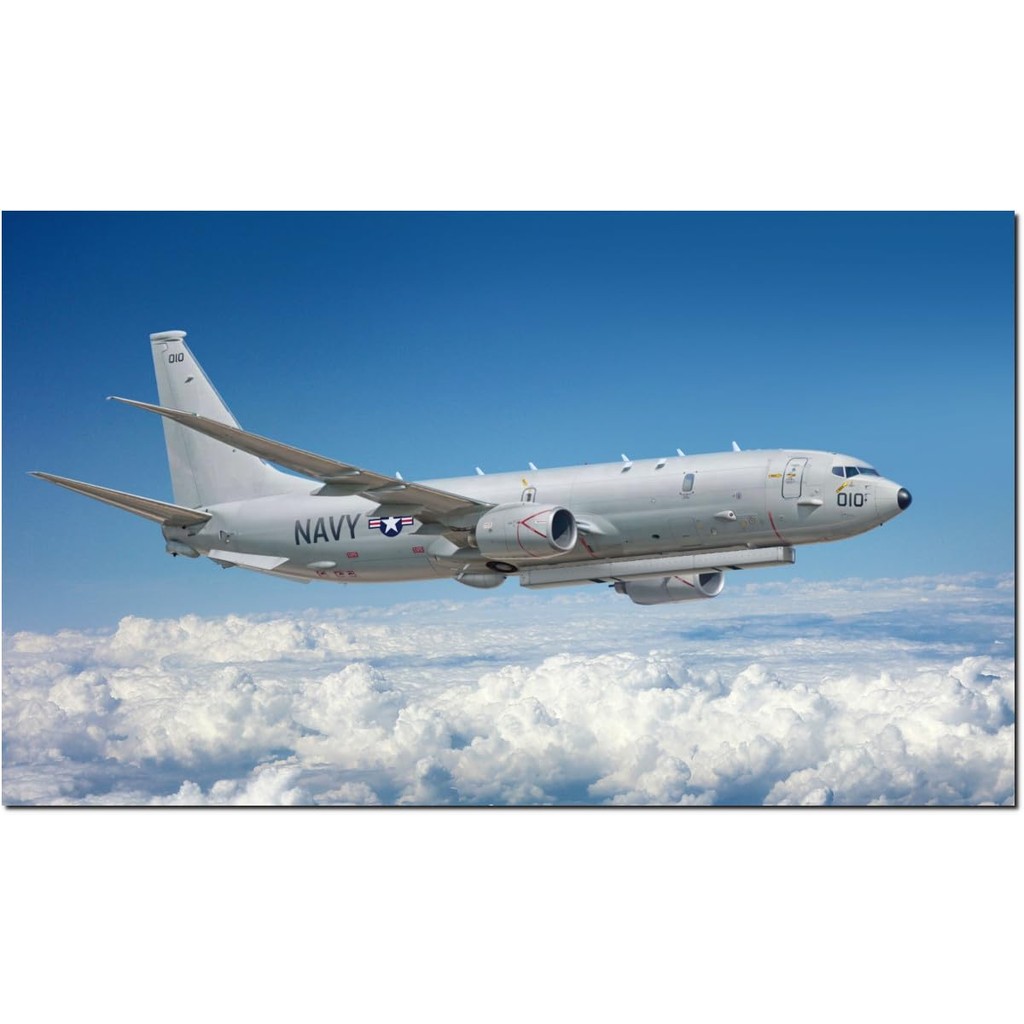 Big Plane Kit 1/72 Boeing P-8A Poseidon Patrol Aircraft with AN/APS-154 (AAS) Plastic Model BP7223 (