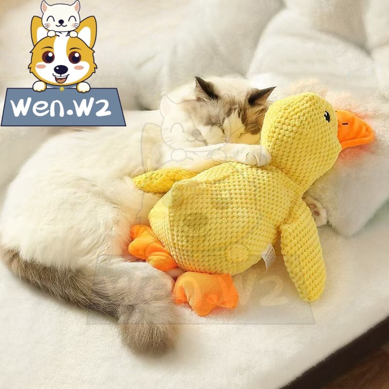 wen.W2 หมอนตุ๊กตาของเล่นแมว ตุ๊กตาล่อแมว ของเล่นสัตว์เลี้ยง แมว สุนัข