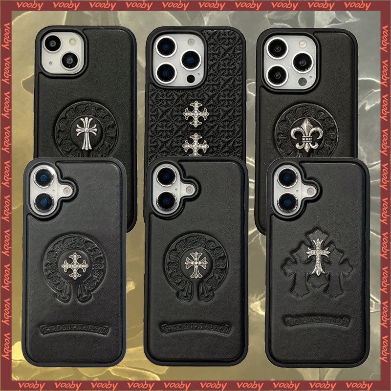 เครื่องประดับโลหะสีดําสไตล์Cortexเคสโทรศัพท์เหมาะสําหรับIPhone16 16Pro 16ProMax 15 15Pro 15ProMax 14ProMax 14 14Pro 13Pro 13ProMax