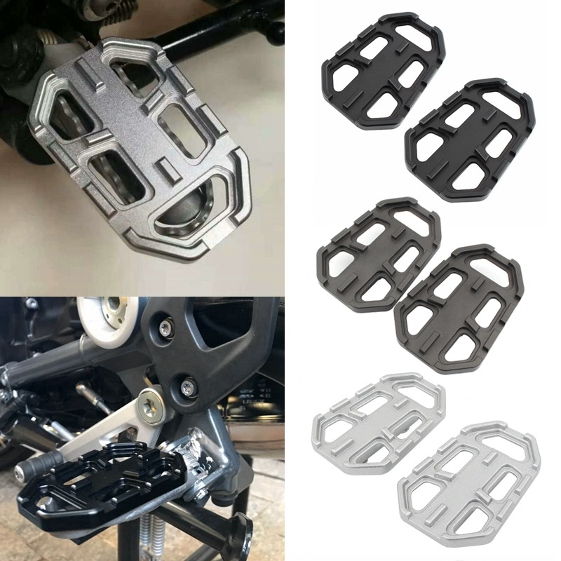 Cnc Billet กว้างหมุดเท้าเหยียบ Rest Footpegs สําหรับ BMW F750GS F850GS G310GS R1200GS S1000XR R nine T Scrambler R nine T Urban/GS
