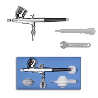 แอร์บรัช ปากกาพ่นสี Airbrush HD-130 - 2 จังหวะ - หัวฉีด 0.3 มม - เหมาะสำหรับใช้พ่นสีงานโมเดล, บอดี้เพ้นท์, เฟอร์นิเจอร์
