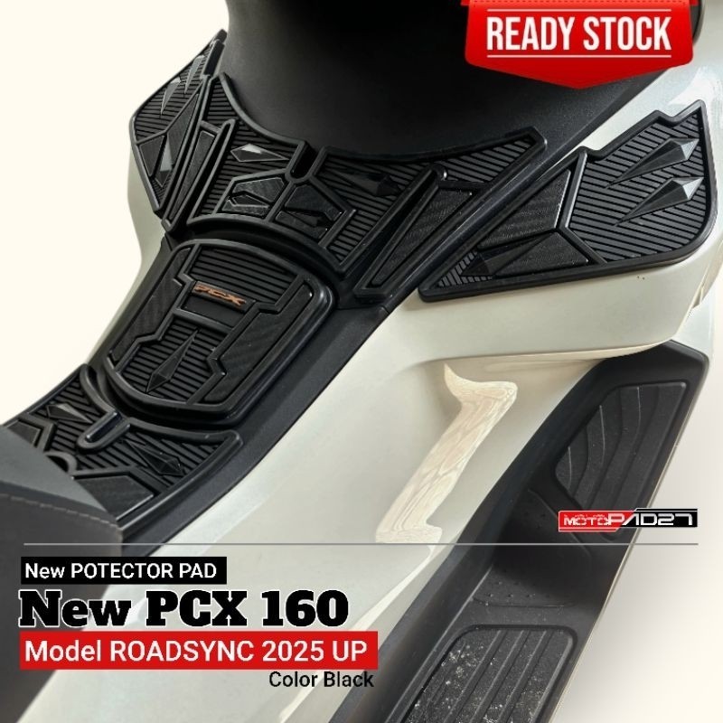 ยาง Tankpad PCX 160 2025 Roadync Body Protector PCX 160 2025 วัสดุยางพรีเมี่ยม PCX 160 อุปกรณ์เสริม
