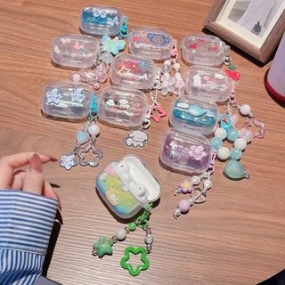 สําหรับ OPPO Enco Buds3/Buds 3 Pro เคส Case หูฟังบุคลิกภาพ วาฬ ลูกสุนัข ดอกไม้ ดาว ผีเสื้อ motif