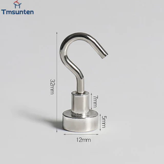 🛒ตะขอแม่เหล็ก 1 ชิ้น แม่เหล็กตะขอ Hook Magnet ตะขอแม่เหล็กทรงพลัง ตะขอเกี่ยว ตะขอแขวนของ แม่เหล็กแรงดึงดูดสูง Tmsunten