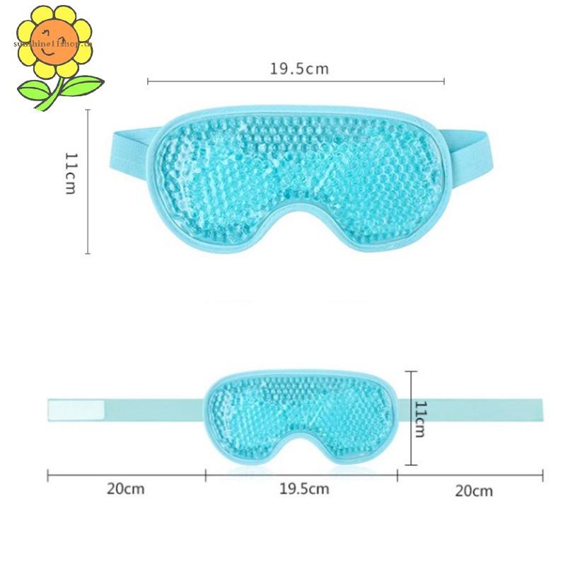 SUNSHOP Cooling Ice Eye Mask Cold Hot Pack Therapy Soothing บรรเทาความเมื่อยล้าตาความงาม TH