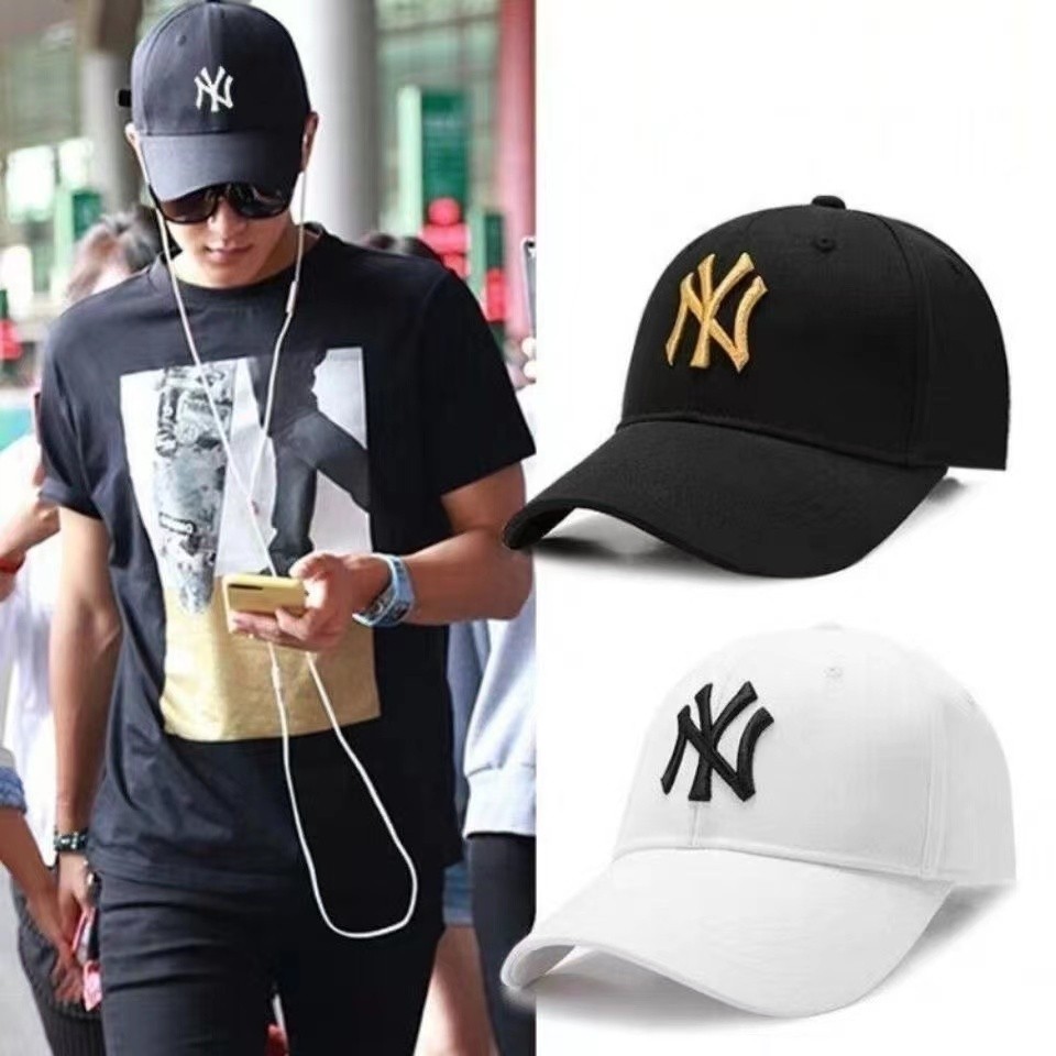 มีสินค้าพร้อมส่งในไทย❗มีพร้อมส่ง เนื้อผ้าดีพรีเมี่ยม หมวกเบสบอล ปักลายโลโก้ สไตล์เกาหลี  สำหรับผู้ชายและผู้หญิง