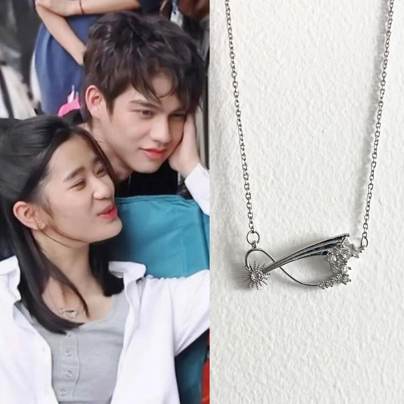 ทีวีซีรีส์ F4 ประเทศไทยเด็กกว่าดอกไม้ Thyme Gorya คอสเพลย์สร้อยคอ Mobius จี้โลหะผสม Choker เครื่องประดับอุปกรณ์เสริม Prop