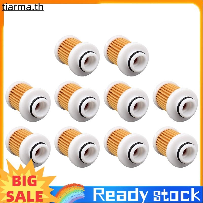 TIARMA 10PCS 6D8-WS24A-00 40-115Hp 30-115 4-Stroke การใช้กรองสําหรับ F50-F115 Outboard Filter 6D8-24
