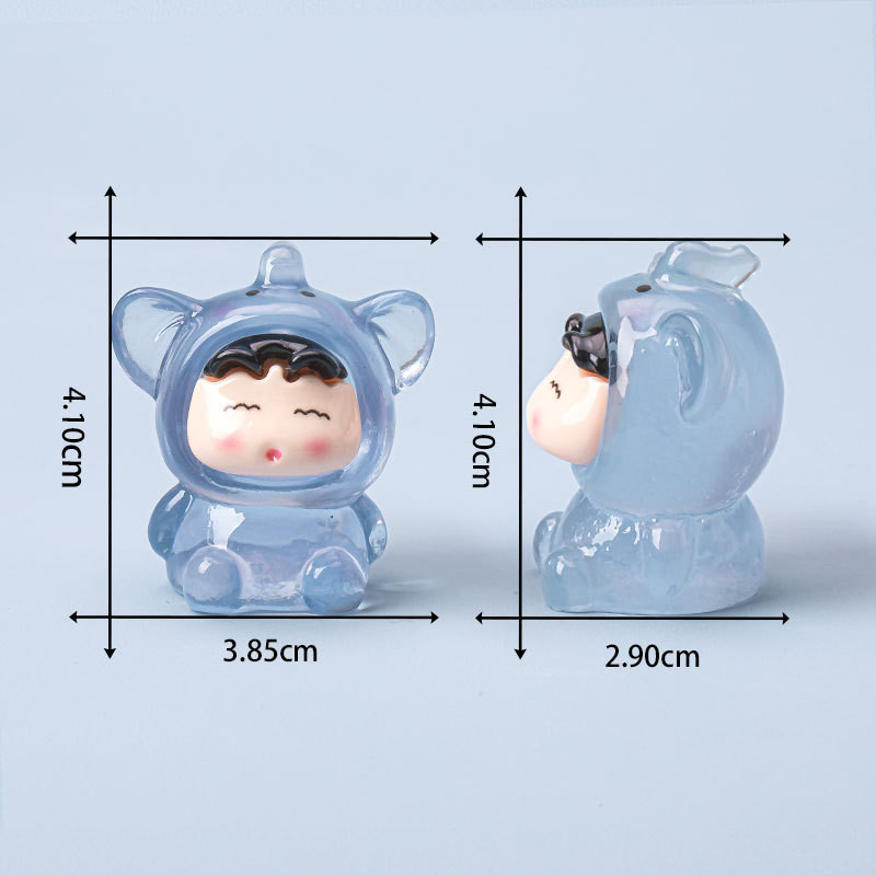 9 ชิ้นโปร่งใส Hug Shin-chan เรซิ่น Charms สําหรับ DIY (11-474) ราคา ถูกที่สุด ดีลบีเคเค แกลเลอรีภาพที่ 2