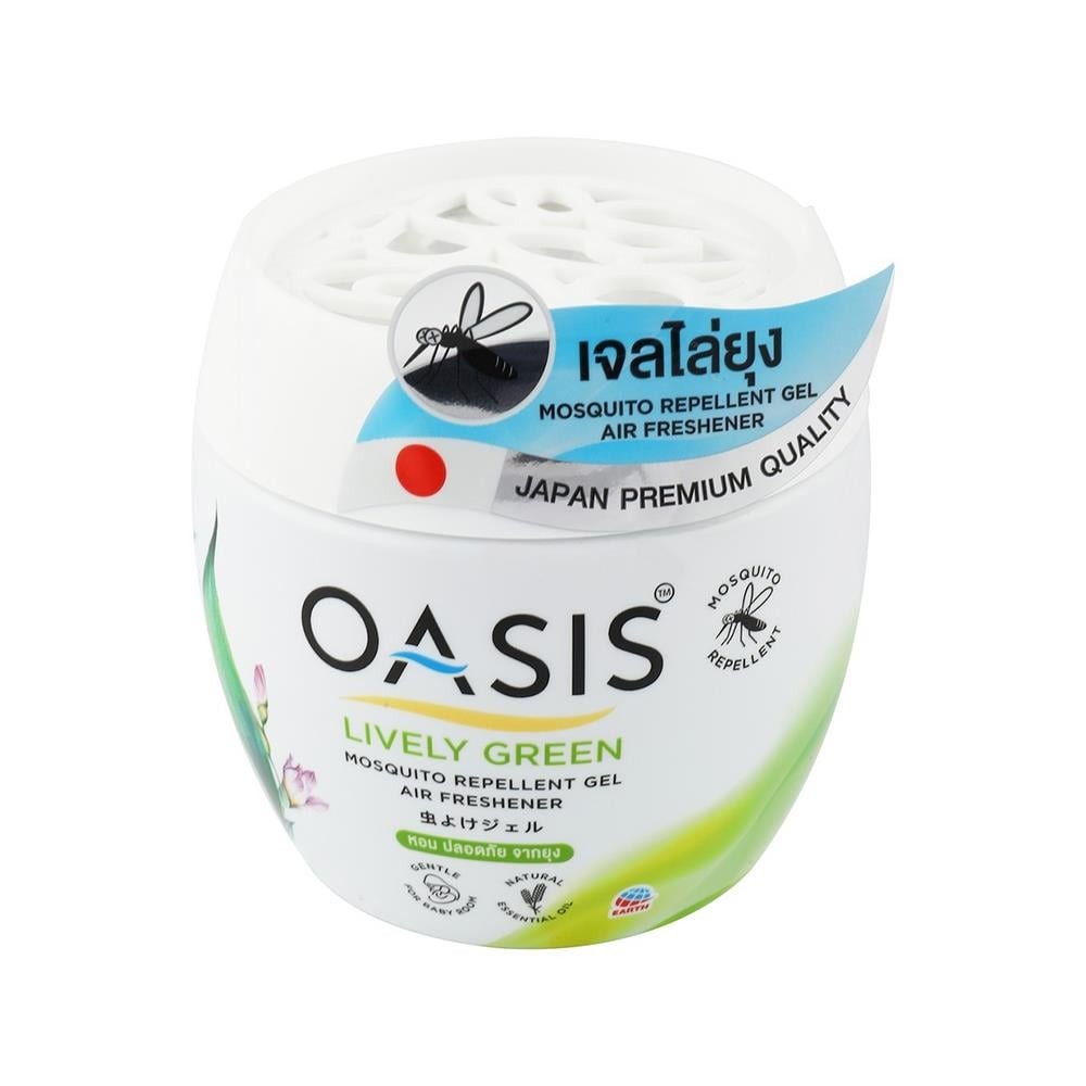 เจลปรับอากาศไล่ยุง OASIS 180g LIVELY