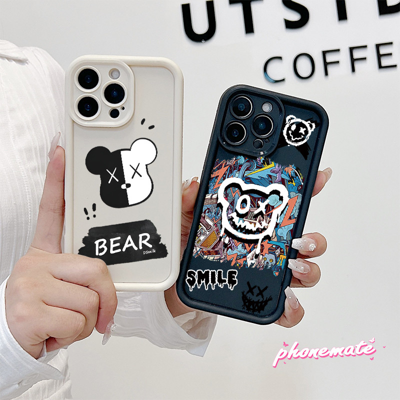 จัดส่งจากประเทศไทย ลายหมีขาวดำ for Redmi Note10 Note10s  Note11 Note11s Note 13 4G 5G