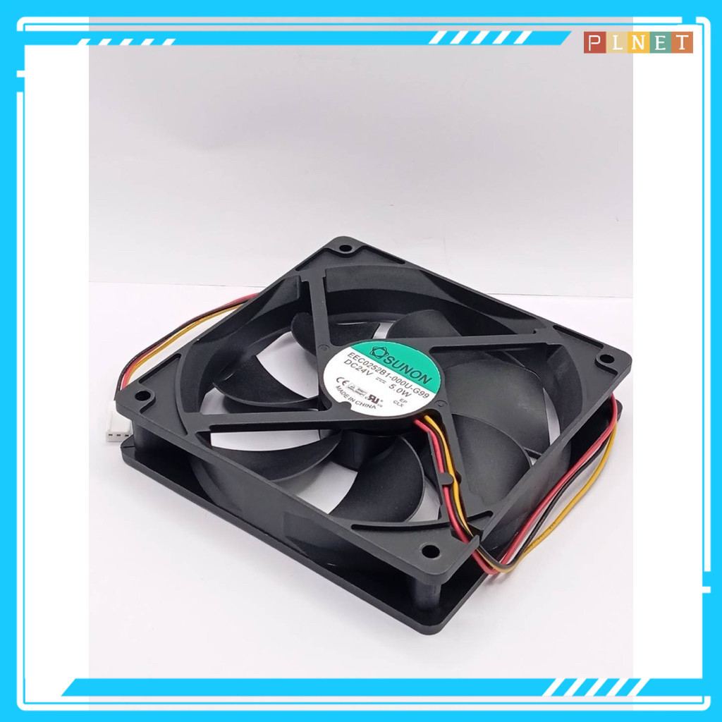 พัดลม ขนาด 120*120 หนา 15 SUNON EEC0252B1-000U-G99 DC24V = = 5.0W