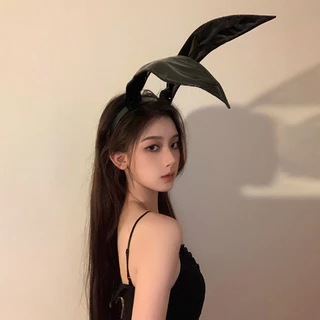 Fashion girl🐇🐇ที่คาดผมหูกระต่าย ที่คาดผมกระต่ายสาว การเล่นบทบาทสมมติ งอได้ น่ารัก เซ็กซี่ ใส่สบาย ส่งไวจากไทย